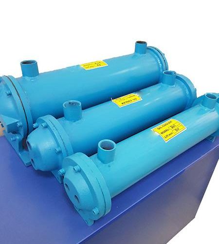 Oil converter 6 1 450x500 - مبدل های آب خنک لوله ای